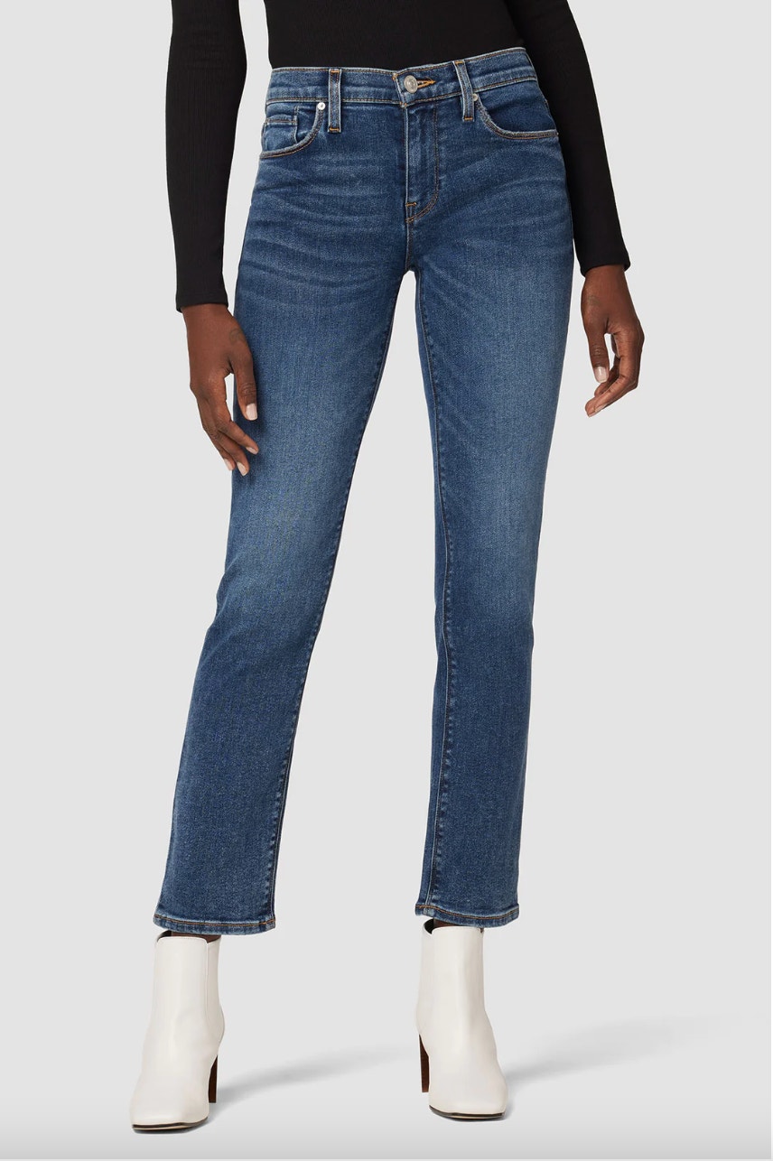 Hudson Nwt Nico Straight Ankle Denim Jean In Journey Home // 24